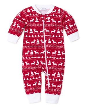 Pajamas – Christmas Deer w/ Zipper