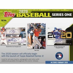2020 Topps Series 1 Baseball Trading Cards
