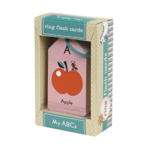 Mudpuppy My ABCs Ring Flash Cards,