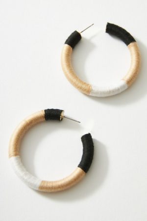 Hover your mouse over an image to zoom. Frances Hoop Earrings
