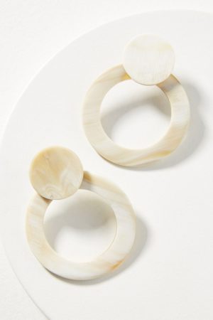 Hover your mouse over an image to zoom. Lorena Hooped Post Earrings