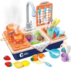 Pretend Play Kitchen Sink Toys