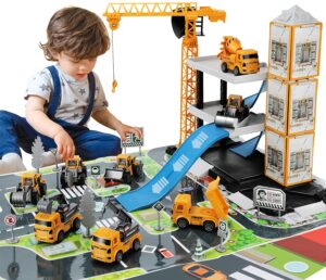 TEMI Construction Vehicles Toy