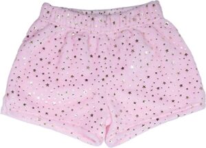 iscream Big Girls Silky Soft Pretty Print Plush Fleece Shorts