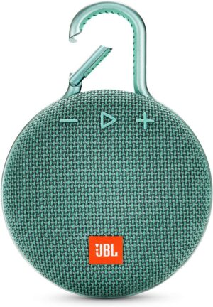 JBL Clip 3, River Teal – Waterproof, Durable & Portable Bluetooth Speaker