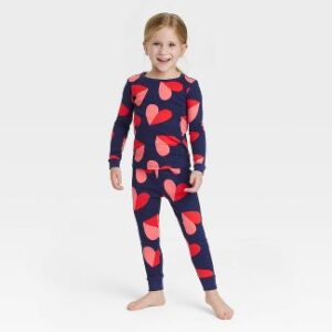 Valentine’s Day Hearts Matching Family Pajama Set