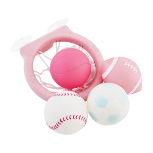 Mud Pie Baby Girls’ Pink Sports Bath Toy Set
